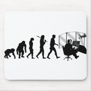 Air traffic controllers gifts tower control mouse pad