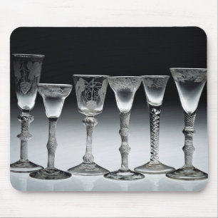 Air-twist glasses, 1750-60 mouse pad