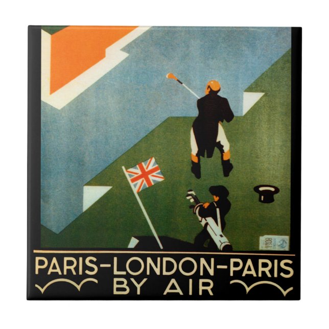 Air Union ~ Paris-London-Paris by Air Tile (Front)