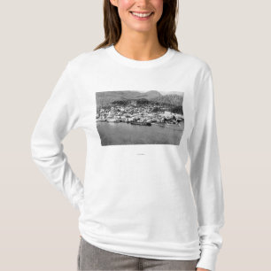 Air View of Ketchikan, Alaska Photograph T-Shirt
