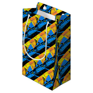"Air Walking!" High Flying Scooter Small Gift Bag