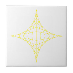 Air (yellow) ceramic tile