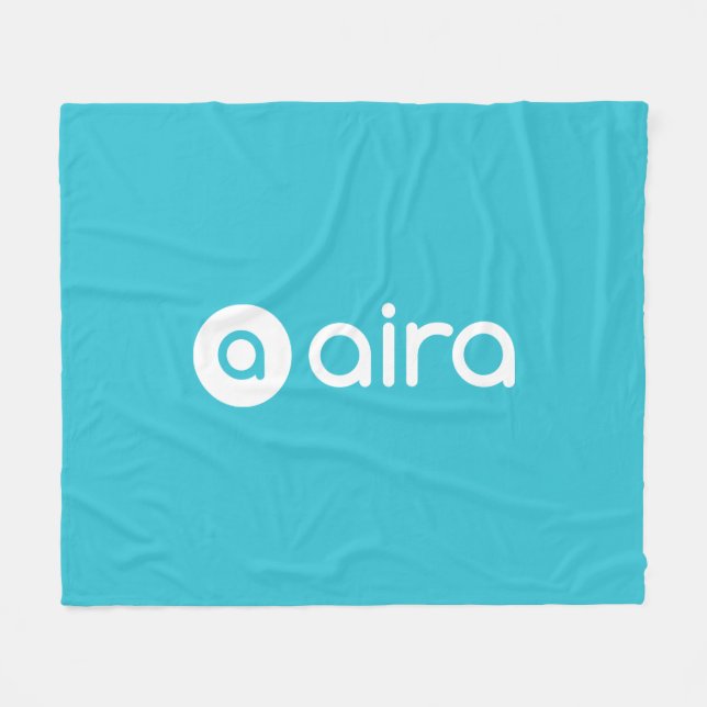Aira Logo Fleece Blanket (Front (Horizontal))
