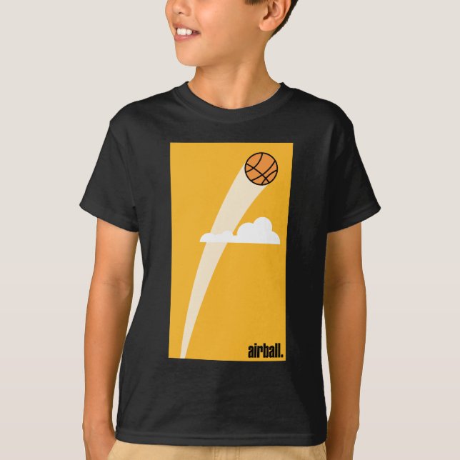 Airball Basketball T-Shirt (Front)