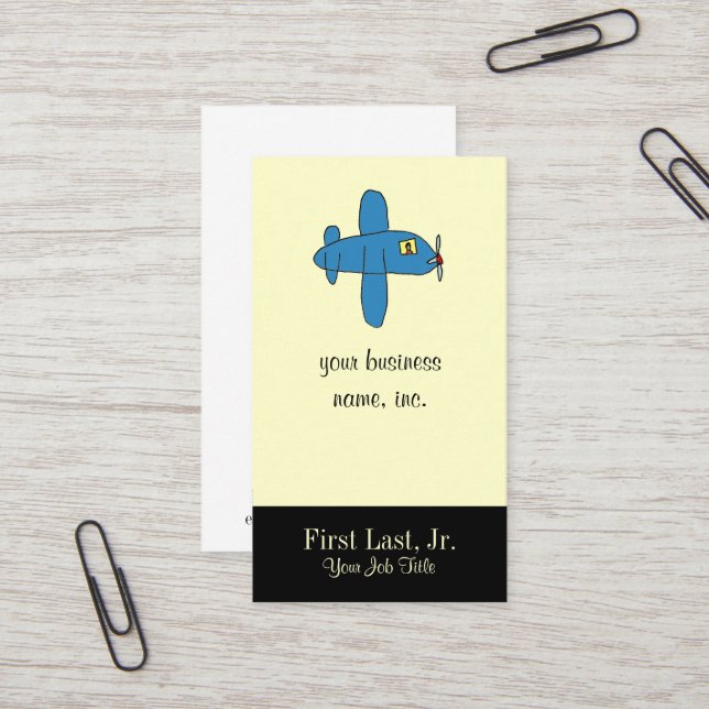 Airbeep Colourized Business Card (Front/Back In Situ)