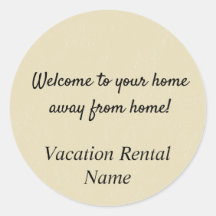 Airbnb Sticker/Vacation Rental Welcome Sticker