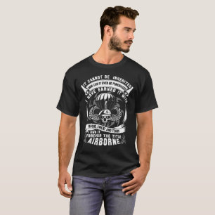 airborne 101st airborne 82nd airborne paratroope T-Shirt
