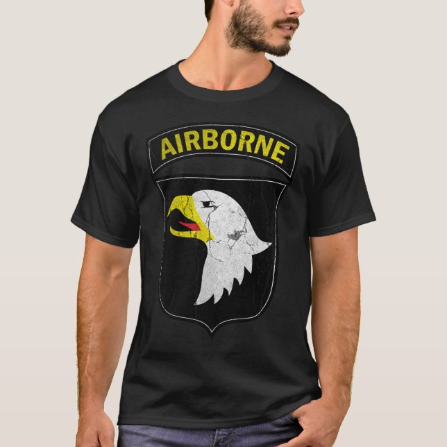Airborne army 101 Screaming Eagle T-Shirt (Front)