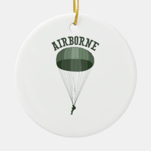 Airborne Ceramic Ornament