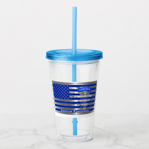 Airborne Paratrooper Acrylic Tumbler