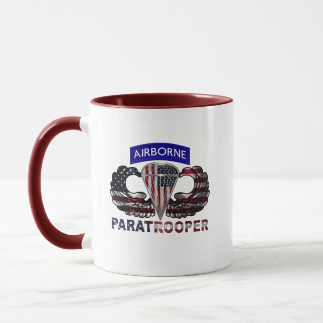  Airborne Paratrooper  Mug (Left)