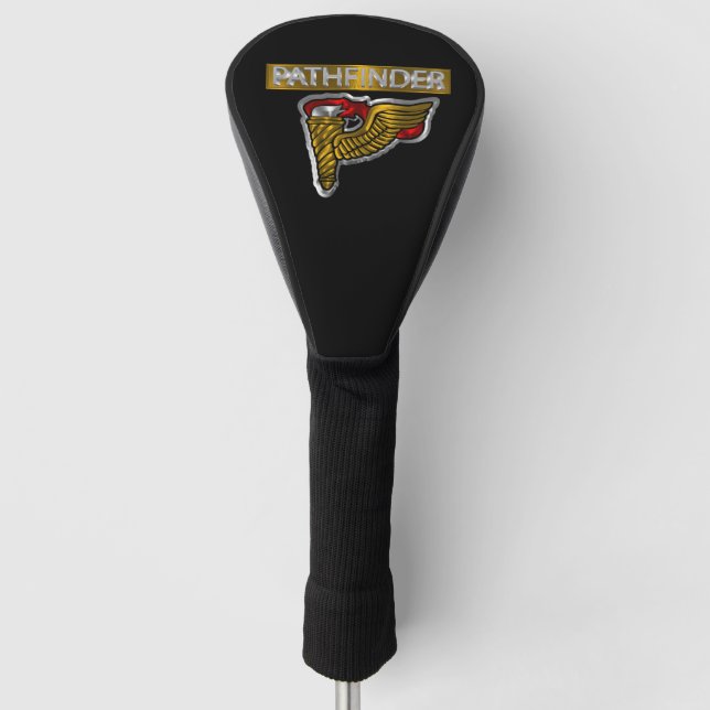 Airborne Paratrooper Pathfinder  Golf Head Cover (Front)