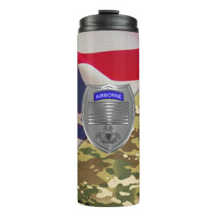 Airborne Paratrooper Thermal Tumbler