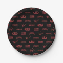 Airborne Pattern (Red)
