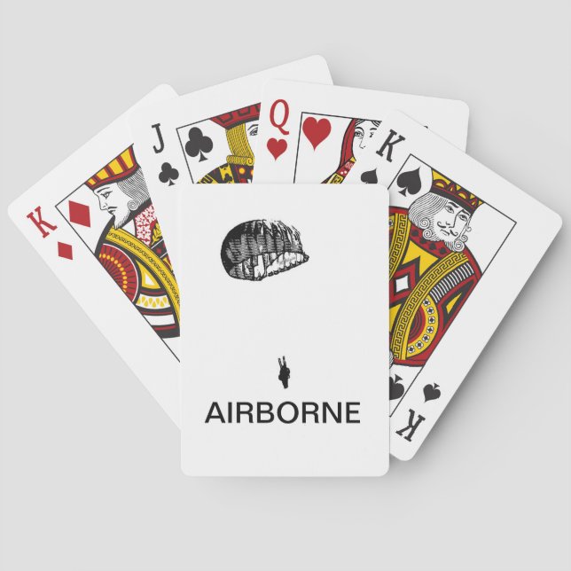 Airborne Playing Cards (Back)