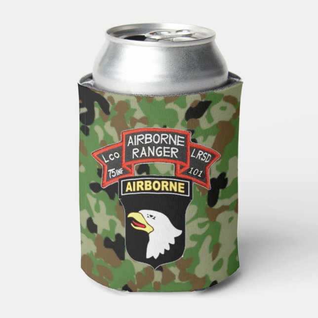 AIRBORNE RANGER CAN COOLER (Can Front)