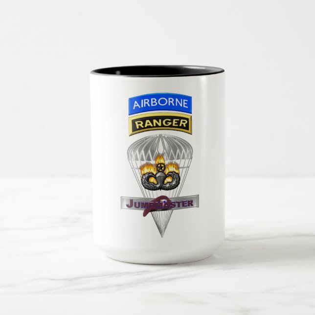 Airborne Ranger Jumpmaster Commemorative Mug (Center)
