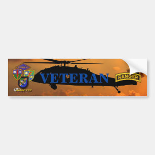 Airborne Rangers Veterans Vets LRRP Bumper Sticker