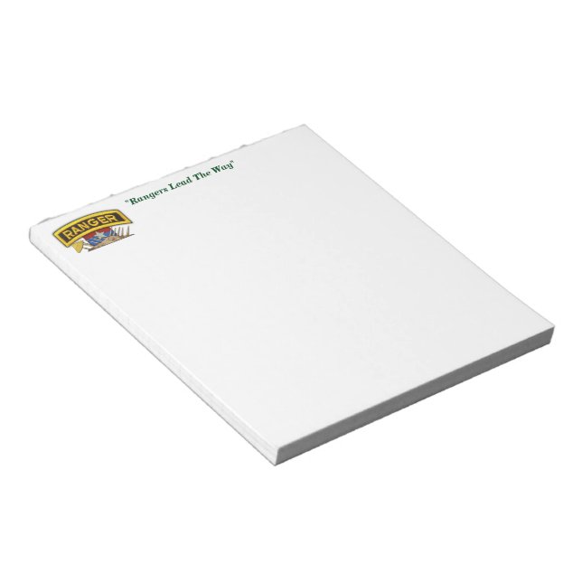 Airborne Rangers Veterans Vets LRRP Notepad (Angled)