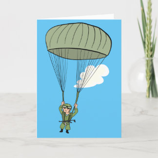 Airborne Veterans’ Day Holiday Card