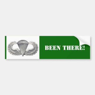 airborne wings, BEEN THERE! Bumper Sticker