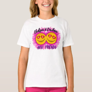 Airbrush best friends customisable design  T-Shirt