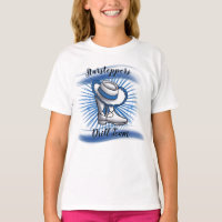 Airbrush Drill Team customisable design 2 T-Shirt