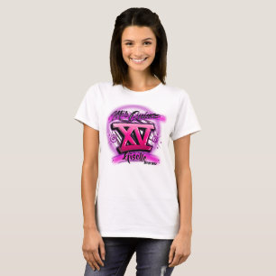 Airbrush personalised mis Quince  T-Shirt
