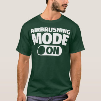 Airbrushing mode on  T-Shirt