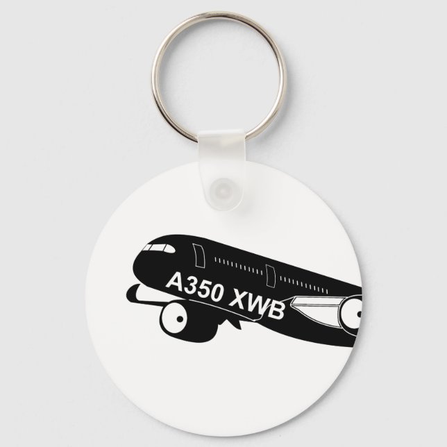 Airbus A350-XWB Keychain by HajiBoris (Front)