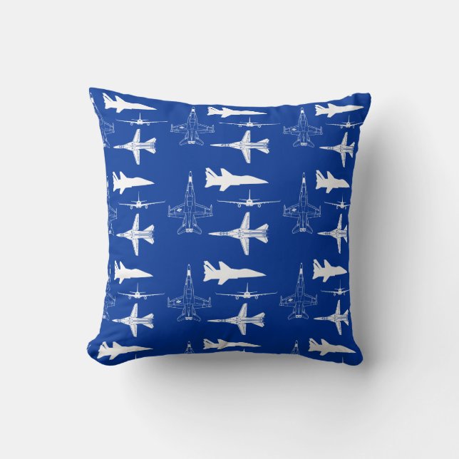 Aircraft aeroplanes boys flying cushion (Front)
