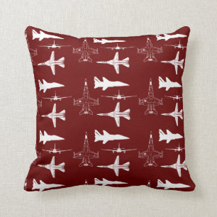 Aircraft aeroplanes boys flying cushion