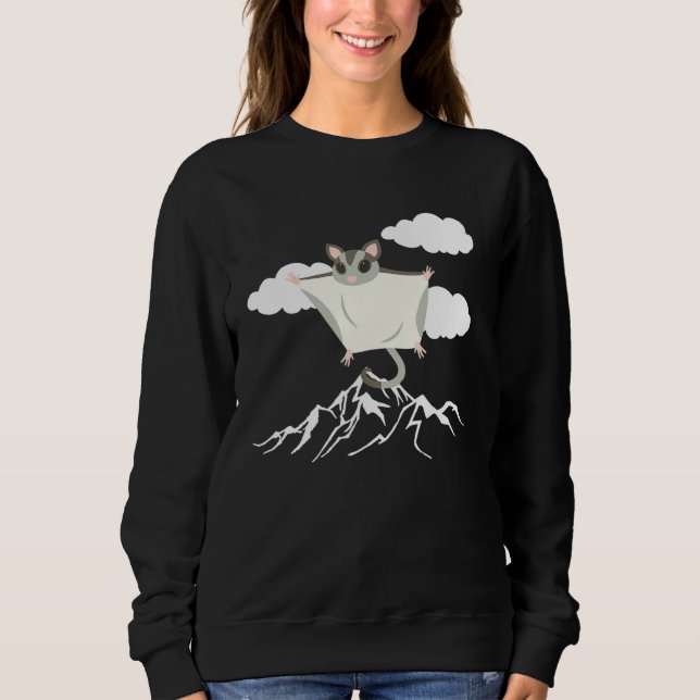 Aircraft Aircrews Airship Enthusiast Aviator Glidi Sweatshirt (Front)