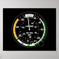 Aircraft Airspeed Indicator Flight Instrument