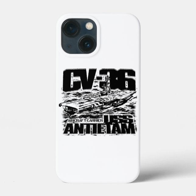 Aircraft carrier Antietam Case-Mate iPhone Case (Back)