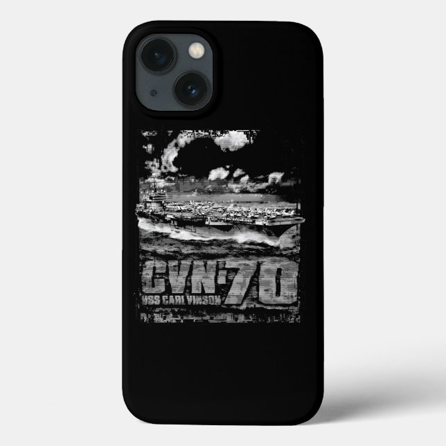 Aircraft carrier Carl Vinson Case-Mate iPhone Case (Back)