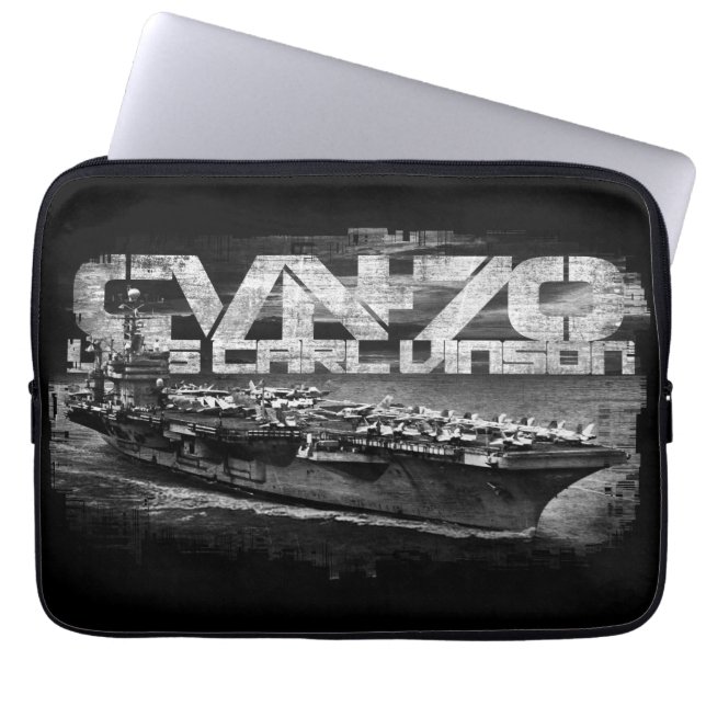 Aircraft carrier Carl Vinson Electronics Bag (Front)