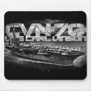 Aircraft carrier Carl Vinson Mousepad