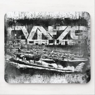 Aircraft carrier Carl Vinson Mousepad