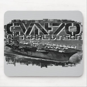 Aircraft carrier Carl Vinson Mousepad