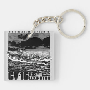 Aircraft carrier CV-16 Key Ring