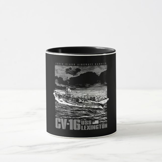 Aircraft carrier CV-16 Mug (Center)