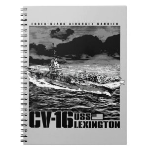Aircraft carrier CV-16 Notebook