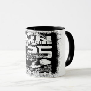Aircraft carrier Enterprise Combo Mug