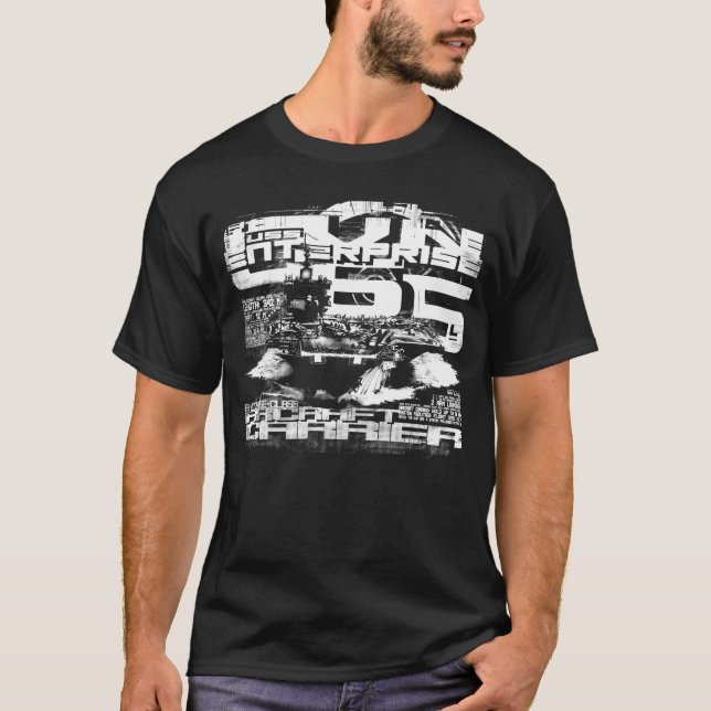 Aircraft carrier Enterprise T-Shirt (Front)