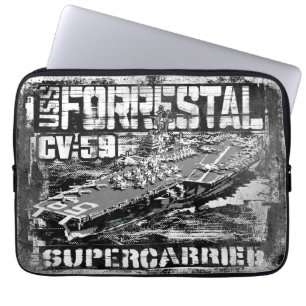 Aircraft carrier Forrestal Electronics Bag