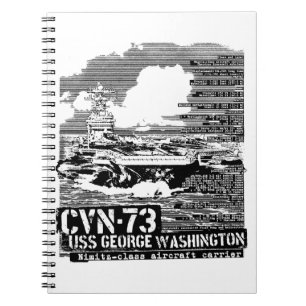 Aircraft carrier George Washington Notebook