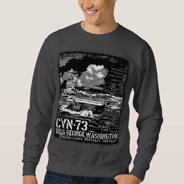Aircraft carrier George Washington Sweatshirt (Front)