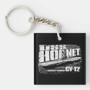 Aircraft carrier Hornet Acrylic Keychain
