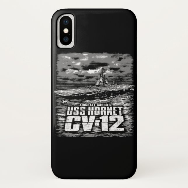 Aircraft carrier Hornet Case-Mate iPhone Case (Back)
